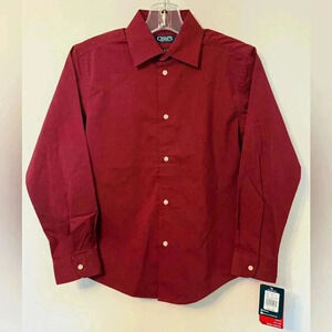 Boy’s Chap’s Stretch Button Down Dress Shirt NWT - Medium